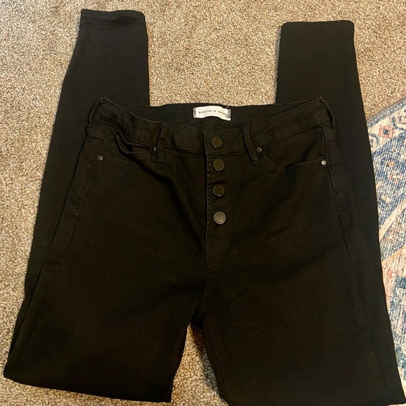 Articles Of Society Denim - Articles Of Society Black Skinny Jeans